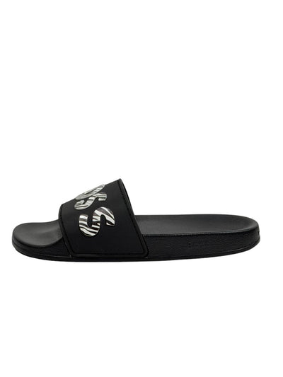 BOSS Logo Slides – Black Statement Edition ⚫🔥