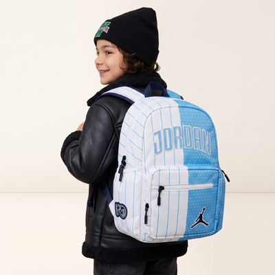 Jordan Varsity Sport Backpack 🎒💙 Blue Stripe Edition