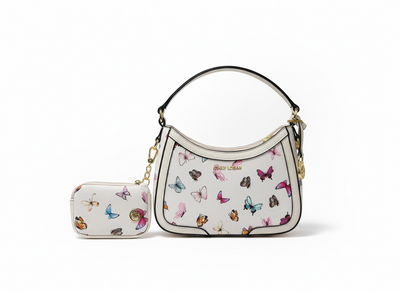 EMILY LORAN Butterfly Shoulder Bag 🦋✨ | Soft Chic Statement
