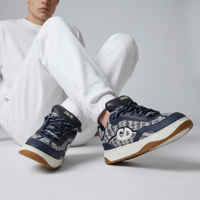 🤍 Dior B27 Tweed Low-Top Sneakers 👟✨