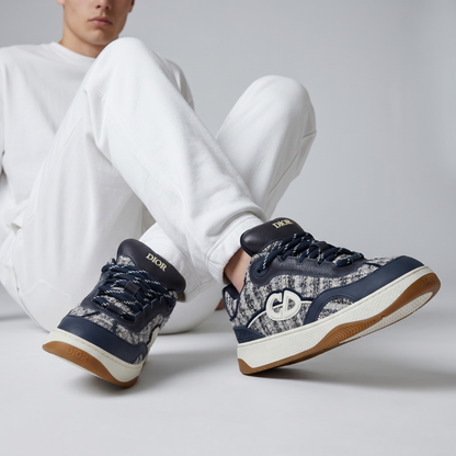 🤍 Dior B27 Tweed Low-Top Sneakers 👟✨