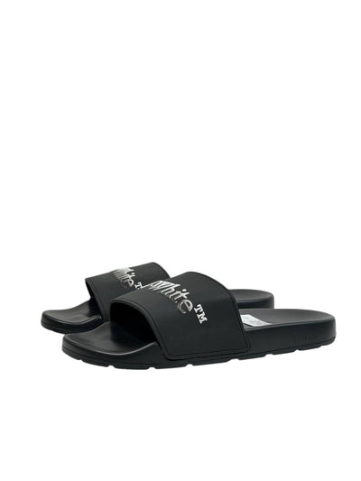 OFF-WHITE Slides – Black Logo Edition 🖤⚡