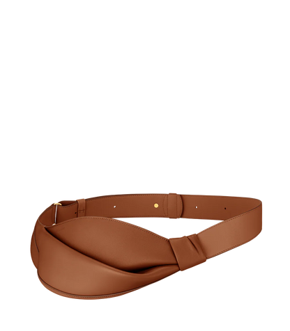 Polène Camel Leather Belt Bag 🤎✨