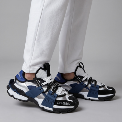 🔥 Dolce & Gabbana DG-S862 Tech Runner Sneakers 👟⚡