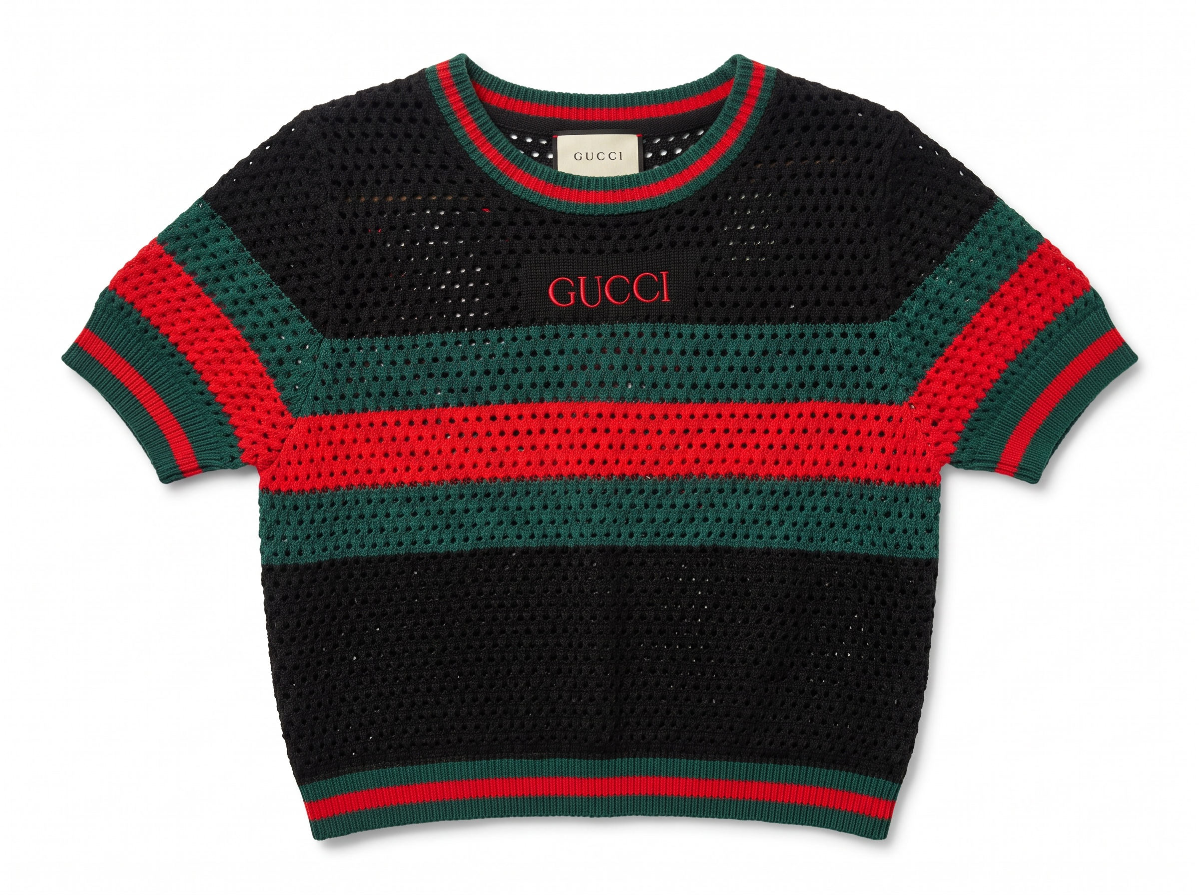 ❤️💚 Gucci Web Stripe Knit Top (one size)