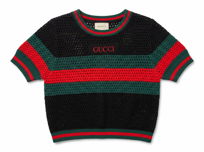❤️💚 Gucci Web Stripe Knit Top (one size)