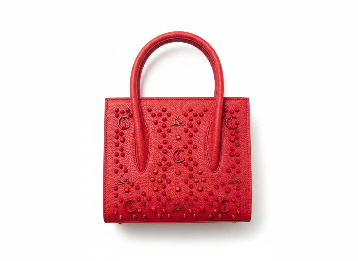 Christian Louboutin Red Top Handle Bag ❤️✨ | Statement Luxury Icon