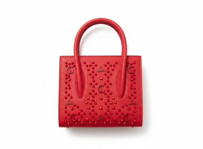 Christian Louboutin Red Top Handle Bag ❤️✨ | Statement Luxury Icon