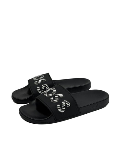 BOSS Logo Slides – Black Statement Edition ⚫🔥