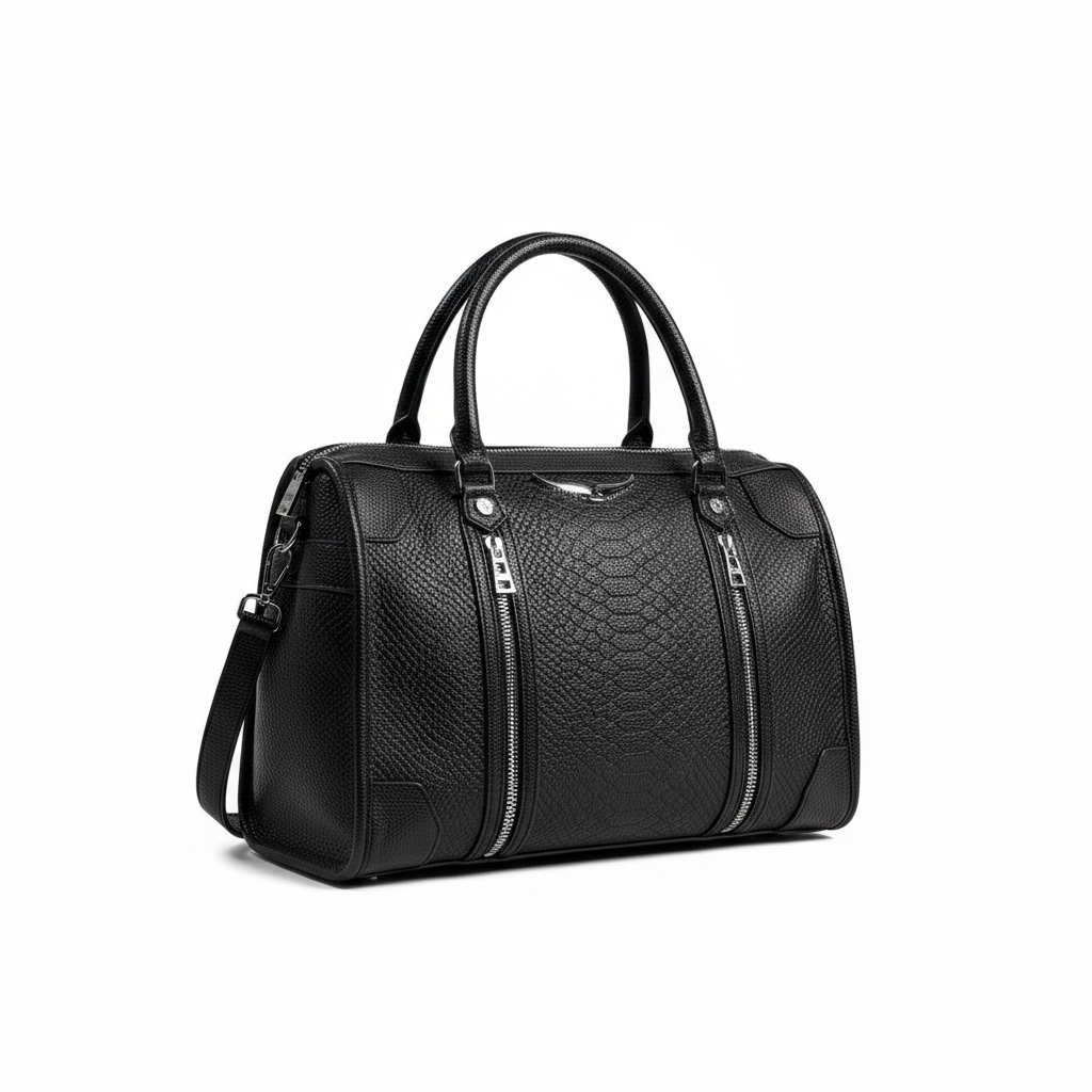 Zadig & Voltaire Black Voltaire Shoulder Bag 🖤 | Bold Parisian Statement