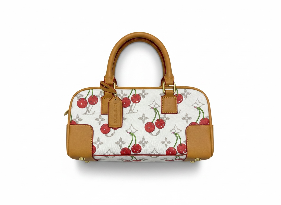 🍒 Louis Vuitton Cherry Monogram Speedy Bag – Limited Edition Luxury Handbag