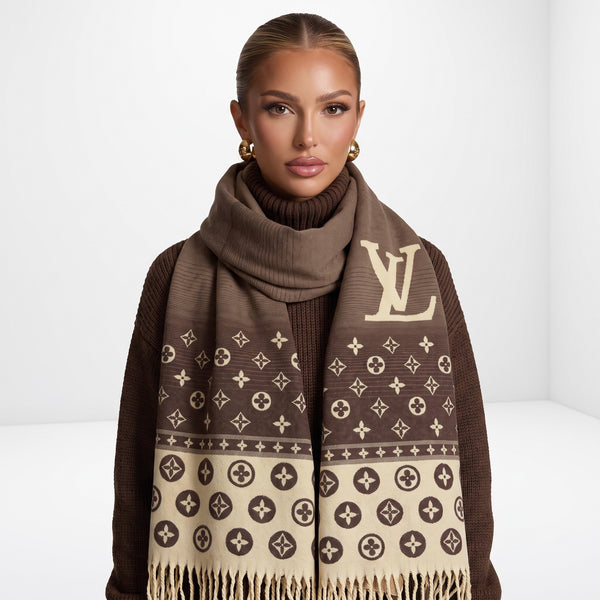 Louis Vuitton Scarf – Brown Monogram 🧣