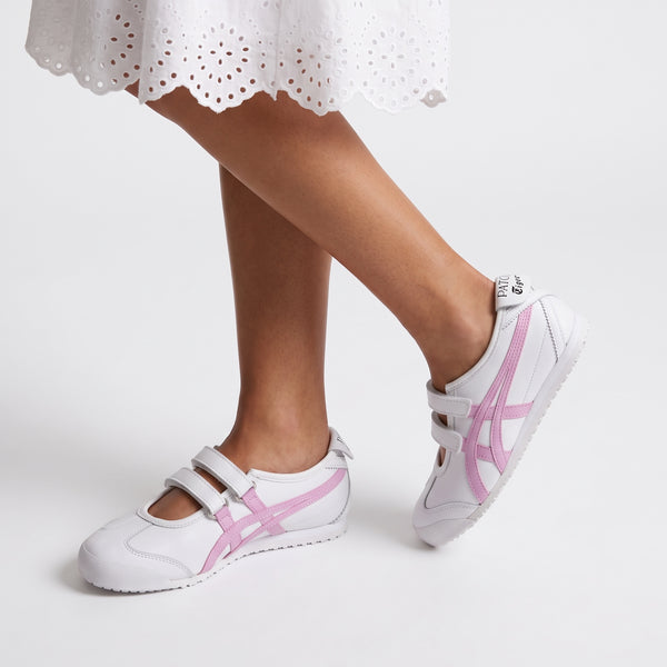 Onitsuka Tiger – White Pink Running Trainers 👟🌸