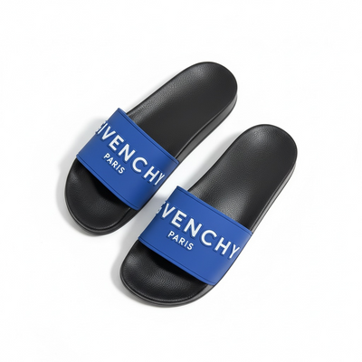 Givenchy Paris Logo Slides – Blue & Black Edition 🔵🖤