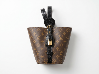 🖤 Louis Vuitton Monogram NeoNoe Bucket Bag – Black Croc Accent Edition ✨