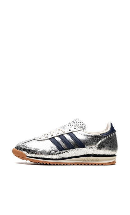 adidas SL 72 Metallic Silver Sneakers 👟✨🩶