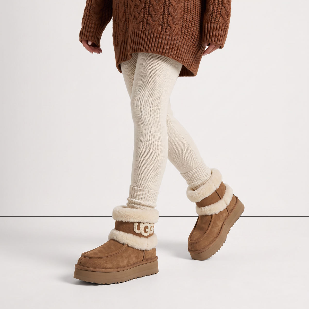 UGG Classic Mini Platform Boots – Chestnut Cozy Luxury 🤎❄️