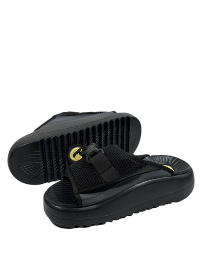 UGG Tactical Mesh Slide Sandals – Black Comfort Streetwear 🖤⚡