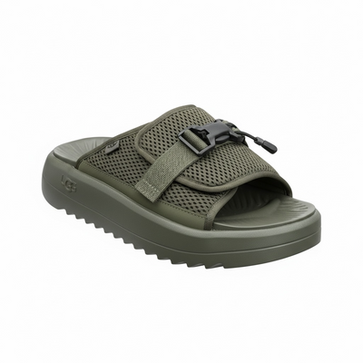 UGG Tactical Mesh Slide Sandals – Olive Green 🪖✨