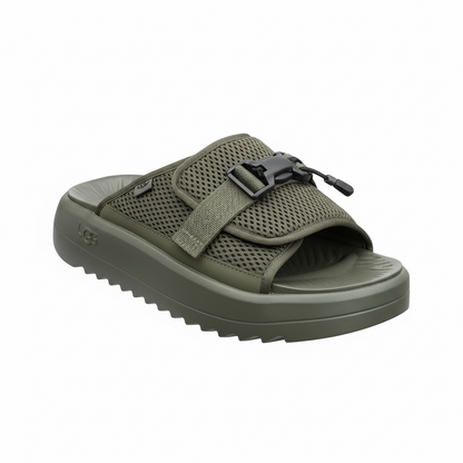 UGG Tactical Mesh Slide Sandals – Olive Green 🪖✨