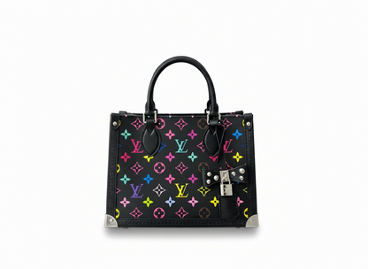 LOUIS VUITTON Onthego PM – Black Multicolor Edition 🖤🌈