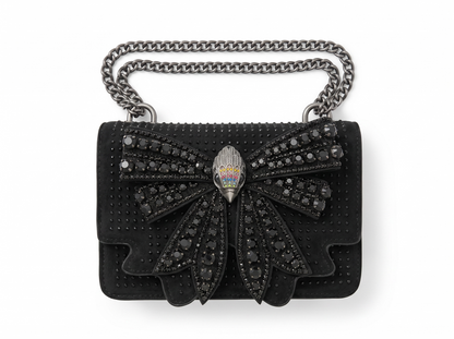 🖤 Kurt Geiger Crystal Bow Chain Crossbody Bag 🖤