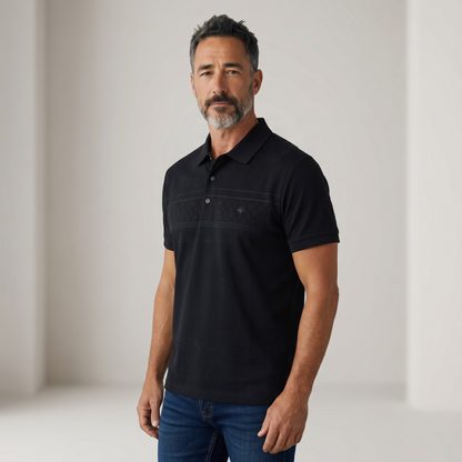 🖤✨ Dior Black Signature Polo Shirt – Luxury Minimalist Collection 👔🔥