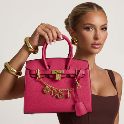 💖 Hermès Birkin 25 Rose Pink Leather Handbag