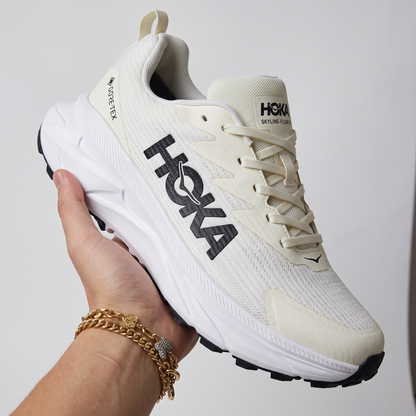 🤍 HOKA Skyline Float GTX Trail Running Shoes – White/Black