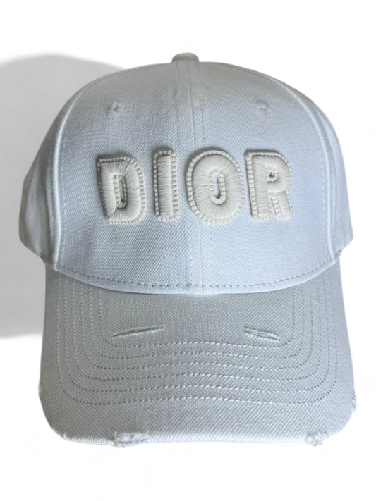 Dior Embroidered Logo Cap