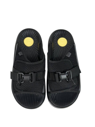 UGG Tactical Mesh Slide Sandals – Black Comfort Streetwear 🖤⚡
