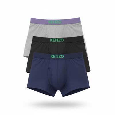 KENZO Boxer Briefs 3-Pack – Sporty Luxury & Everyday Comfort 🩲🔥