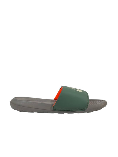 NIKE Comfort Slide – Olive Green & Grey Edition 🟢⚪