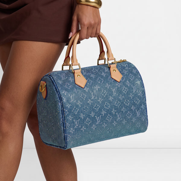 Louis Vuitton Monogram Dazzle Bag – Blue ✨👜