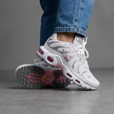 Nike Kids Air Cushion Sneakers – Pink & Grey Sport Shoes 👟💗