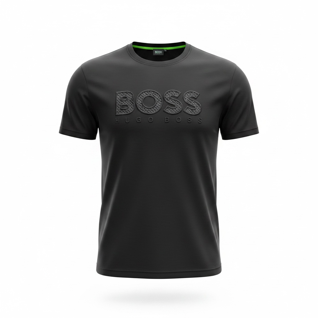 HUGO BOSS Black Logo T-Shirt 🖤🔥 Bold Statement Edition