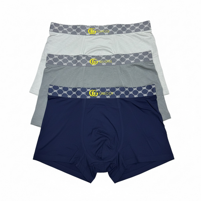 Gucci Signature Boxer Briefs – Premium 3-Pack Set 🩲✨