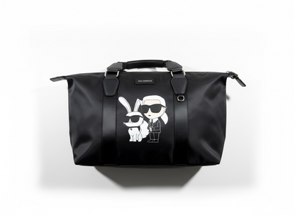 KARL LAGERFELD Icon Travel Bag 🖤🐰 | Limited Edition Duo Print