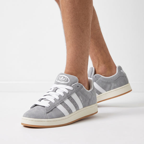 Adidas Campus – Grey Suede Retro Sneakers 👟
