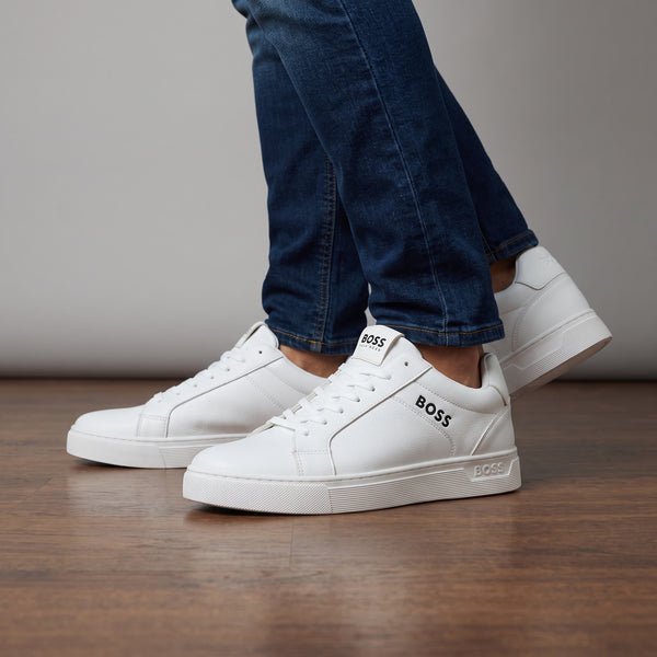 BOSS Court Sneaker – White ⚪️👟