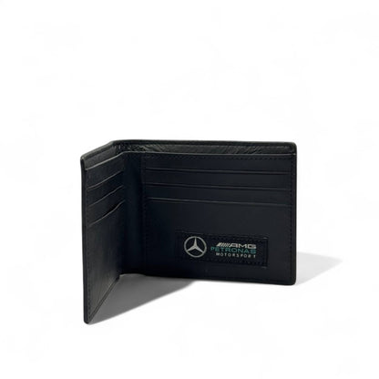 Tommy Hilfiger x Mercedes-Benz Black Leather Wallet – Limited Edition 🚘🖤