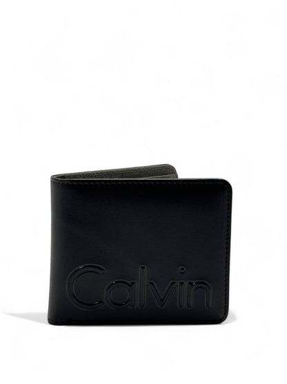 Calvin Klein Minimal Black Leather Wallet 🖤🔳