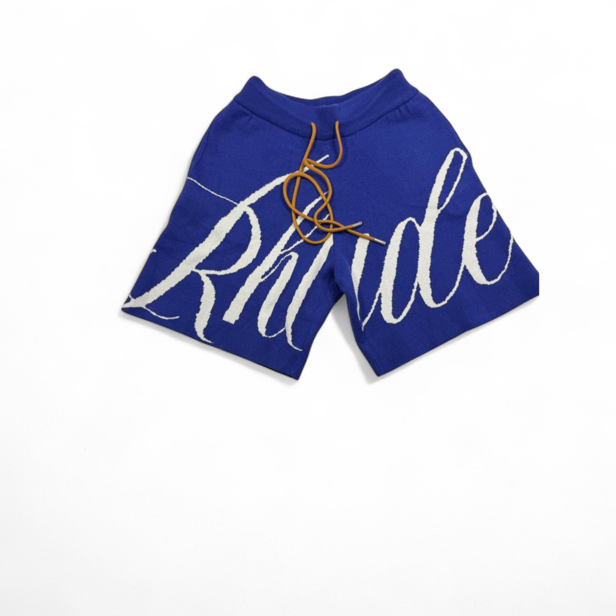 Rhude Royal Blue Summer Wool Shorts – Lightweight Streetwear Style
