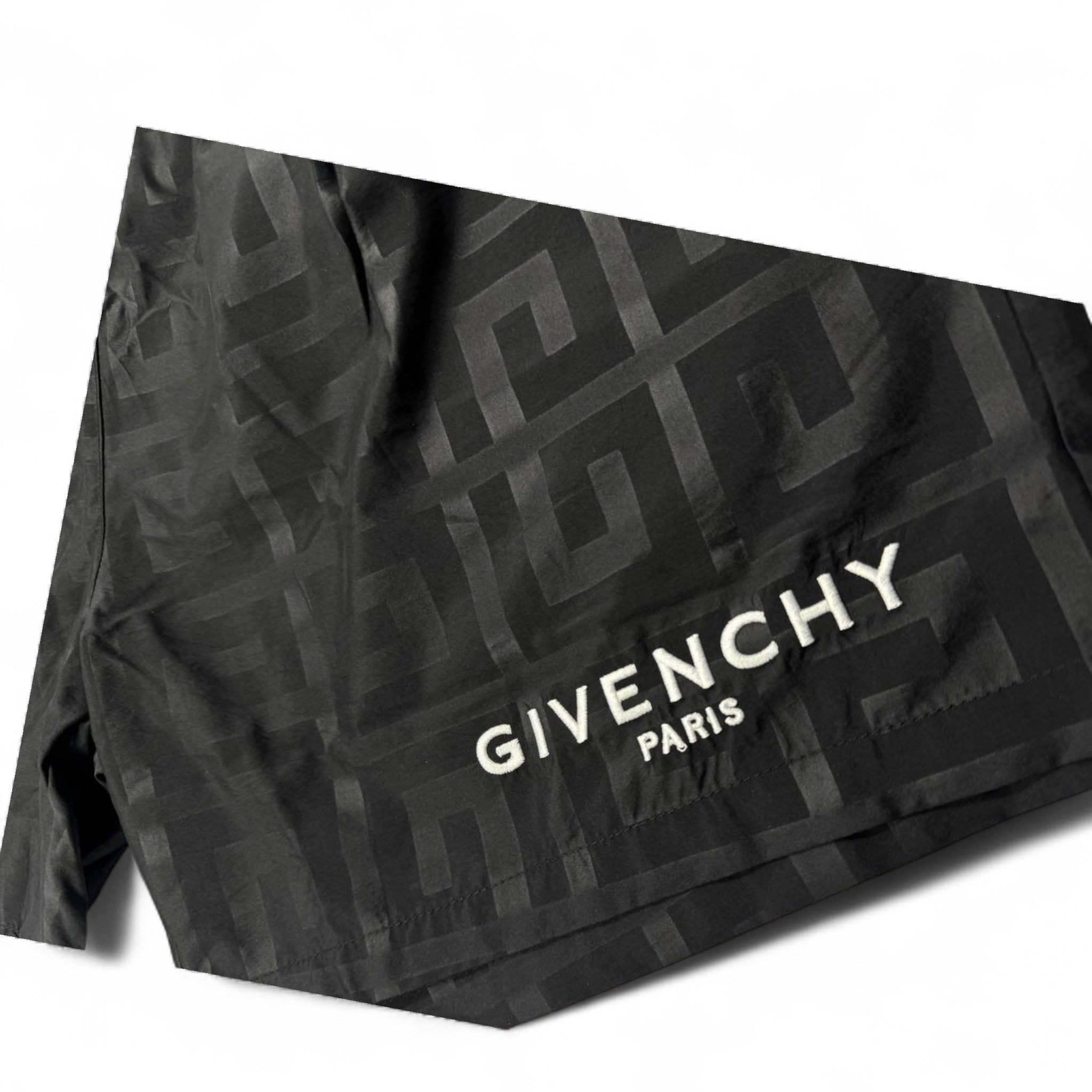 Givenchy Black Monogram Swim Shorts – Luxury Summer Edition