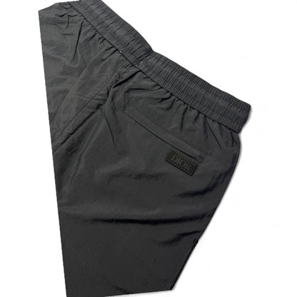 Christian Dior Atelier Black Swim Shorts – Embroidered Luxury Edition