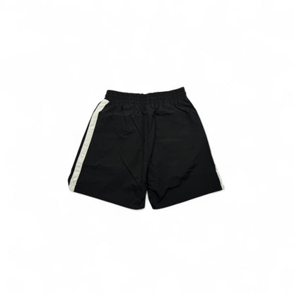 Rhude Logo Swim Shorts – Black & White Street Edition ⚫⚪
