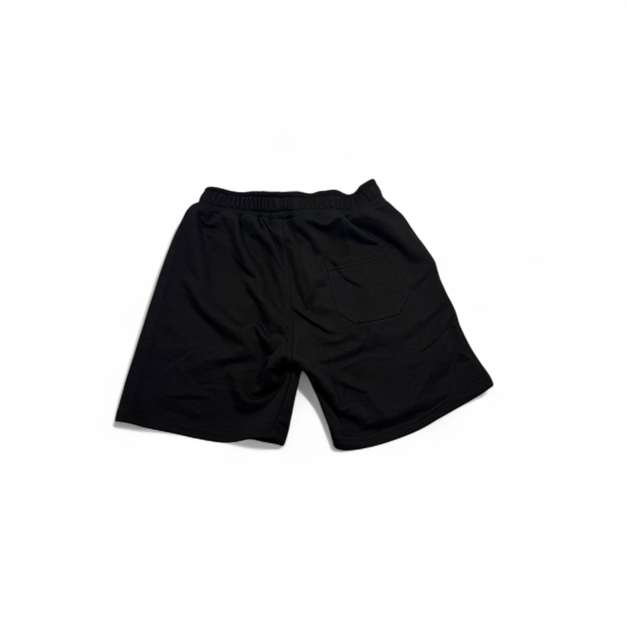 Lanvin Paris Black Casual Shorts with Braided Drawstring