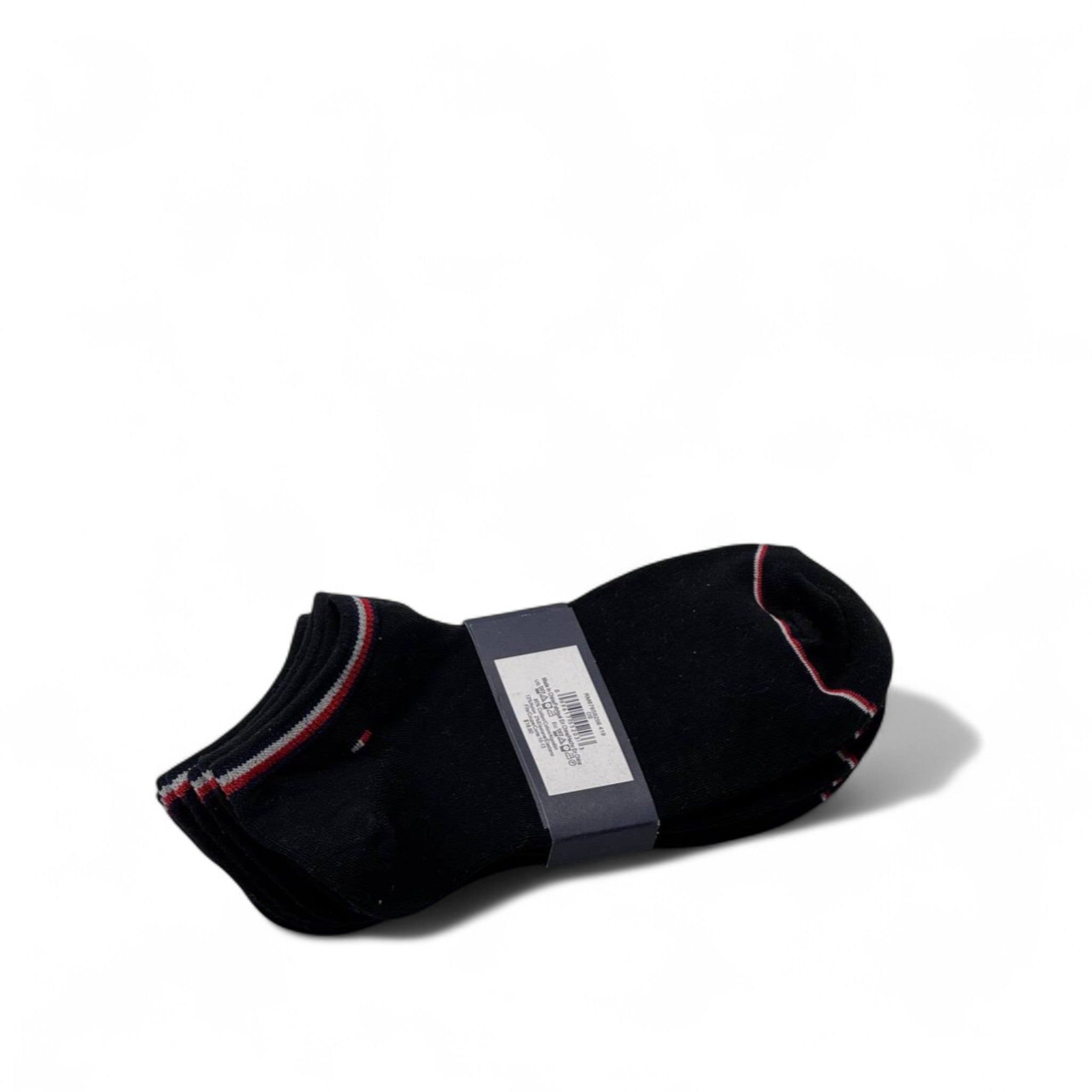 Tommy Hilfiger Ankle Socks – 3-Pack (Classic Black)