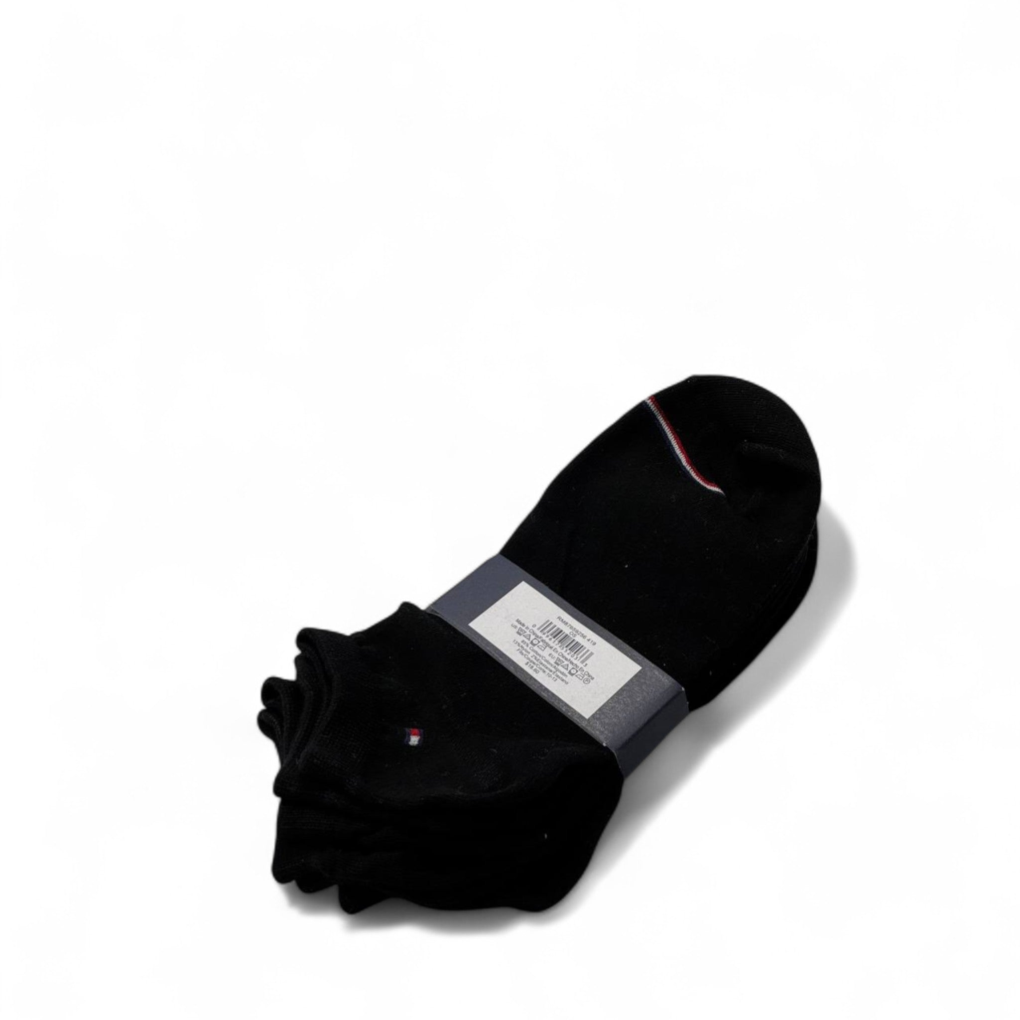 Tommy Hilfiger Ankle Socks – 3-Pack (Classic Black)