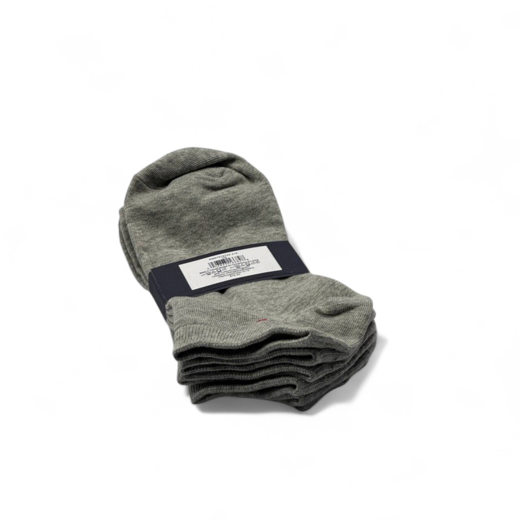 Tommy Hilfiger Ankle Socks – 3-Pack (Classic Grey)